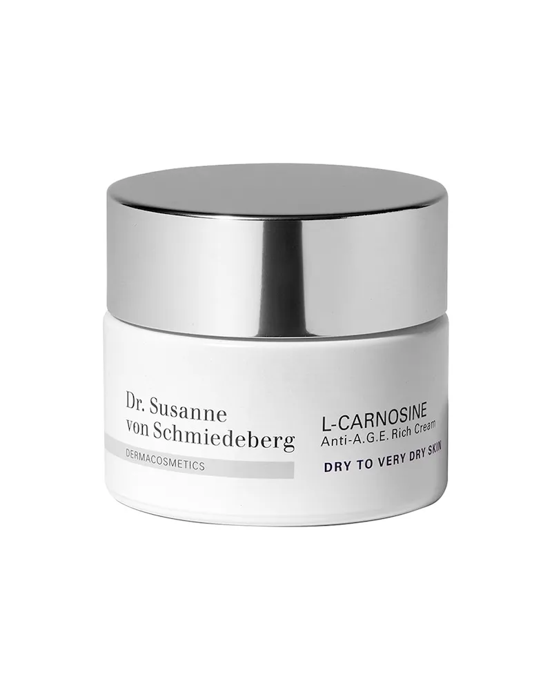 Dr. Susanne von Schmiedeberg Dr-Susanne-von-Schmiedeberg Gesichtspflege GesichtscremesL-Carnosine Anti-A.G.E. Rich Cream 1.411,00 € / 1 l 