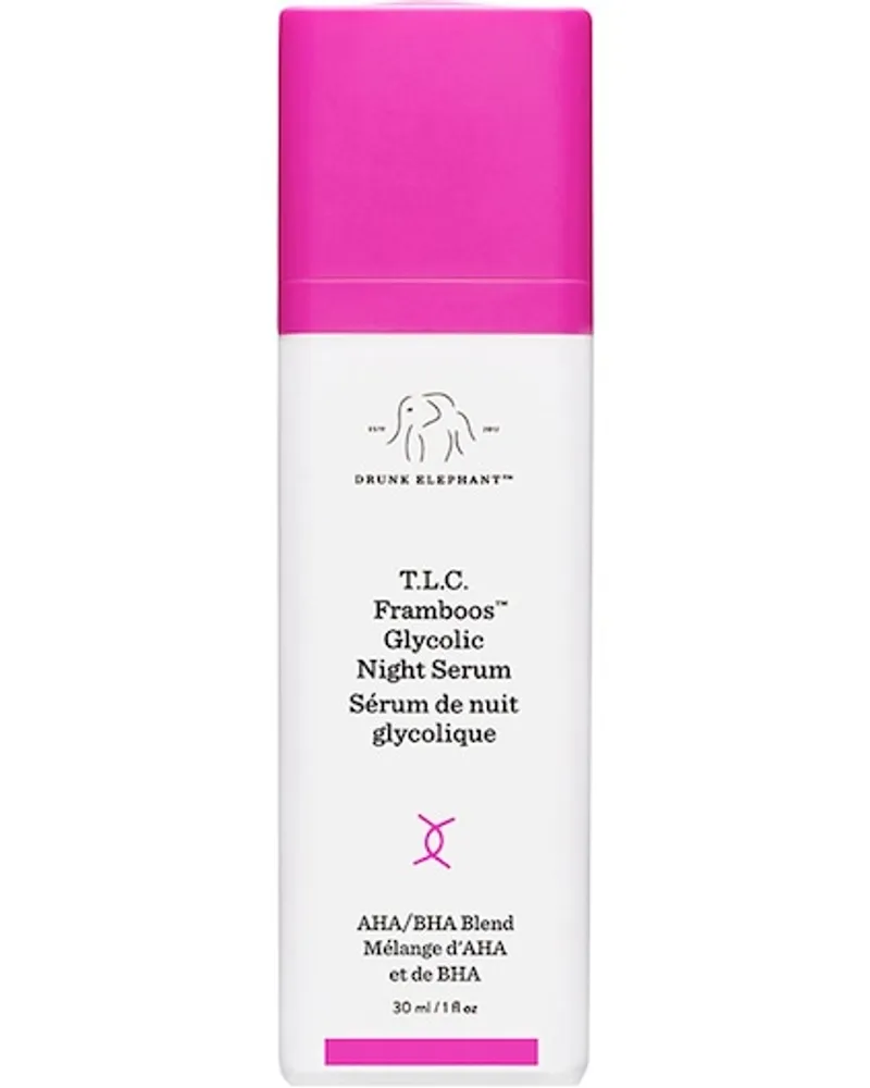 Drunk Elephant Gesichtspflege Serum T.L.C. Framboos™ Glycolic Night Serum 