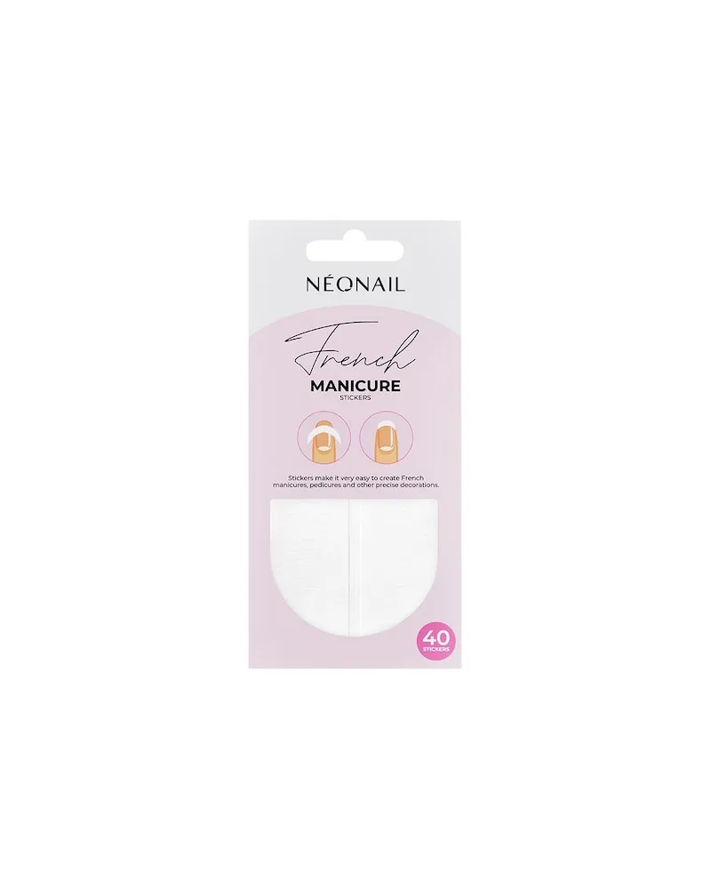 NeoNail Naegel Kunstnaegel-NageldesignRundFrench Manicure Stickers 0,06 € / 1 Stk 