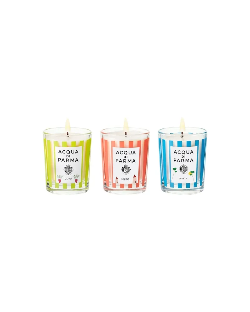 ACQUA DI PARMA Acqua-di-Parma Home-Fragrance Home-CollectionCandle Trio 1x Candle Salina 70 g + 1x Candle Pineta 70 g + 1x Candle Ulivo 70 g 134,95 