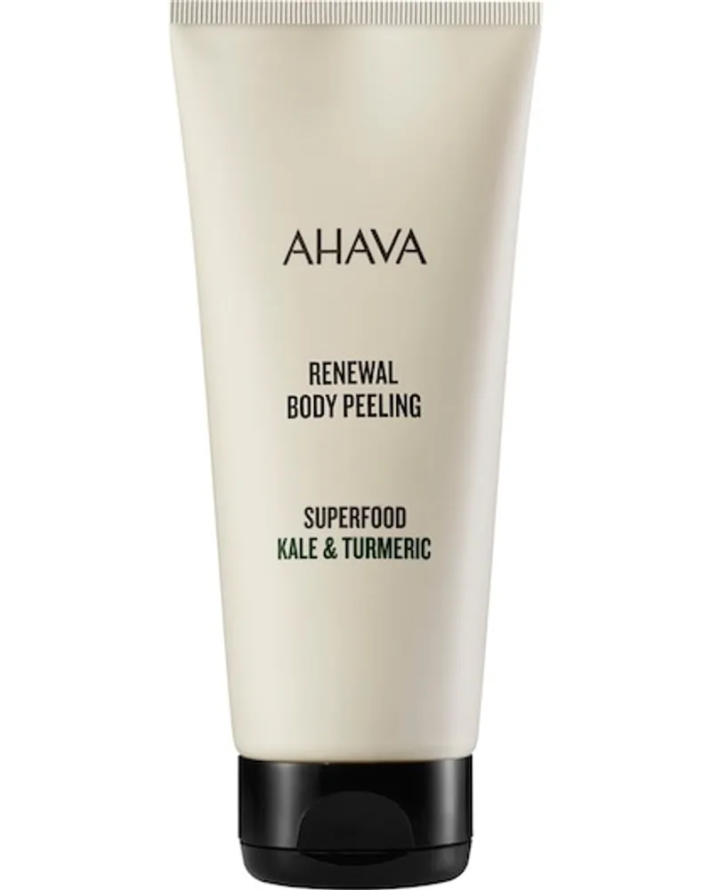 Ahava Körperpflege Superfood Kale & TurmericRenewal Body Peeling 