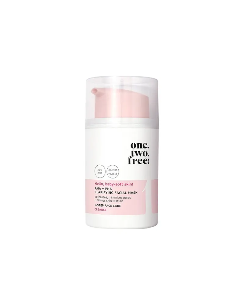 one.two.free! Onetwofree! Pflege GesichtsreinigungAHA + PHA Clarifying Facial Mask 479,80 € / 1 l 