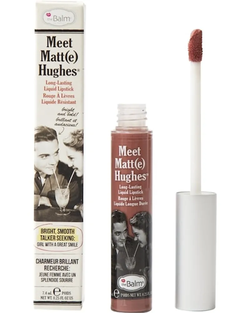 the Balm Lippen Lip Gloss MeetMatteHughes Liquid Lipstick Nr. 23 Confident 