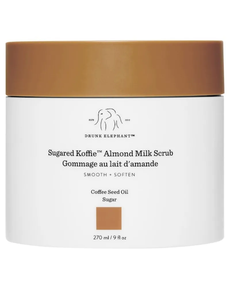 Drunk Elephant Körperpflege Reinigung Sugared Koffie Almond Milk Scrub 