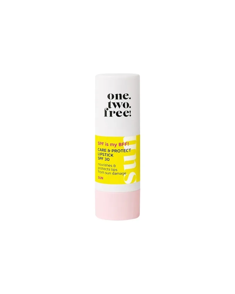 one.two.free! Onetwofree! Pflege SonnenpflegeCare & Protect Lipstick SPF 30 