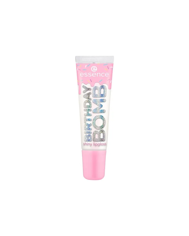 essence Lippen LipglossBirthday Bomb shiny lipgloss 01 Cake My Day 149,00 € / 1 l 