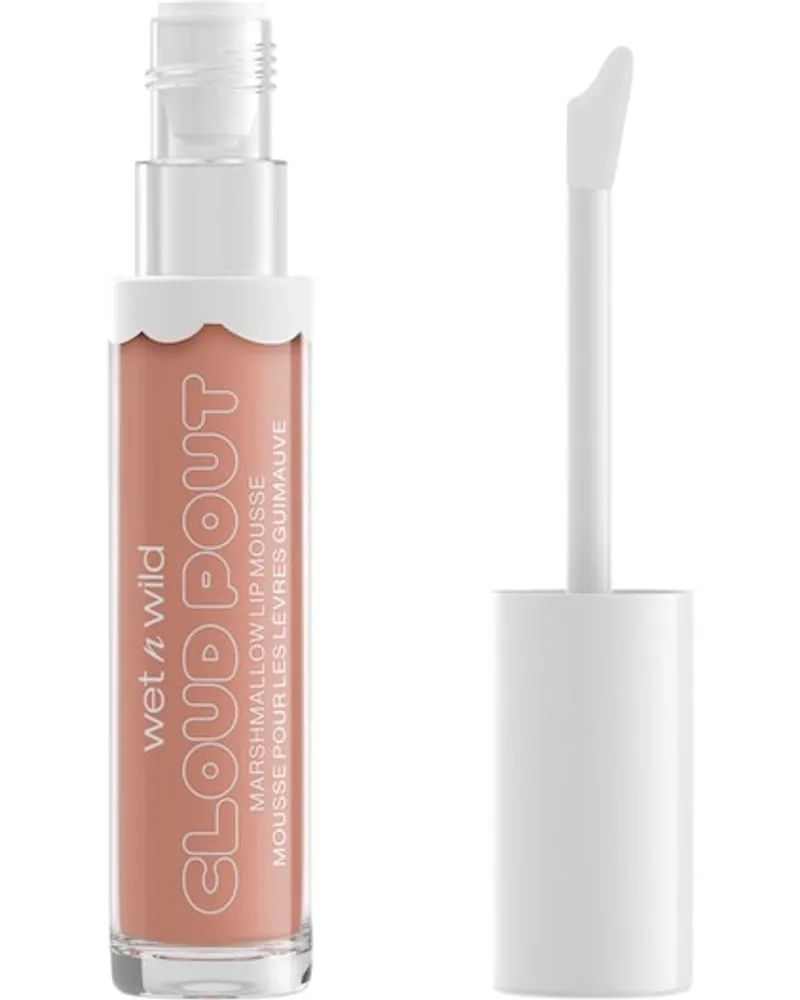 wet n wild Lippen Lip Gloss Cloud Pout Marshmallow Lip Mousse Fluffernutter 