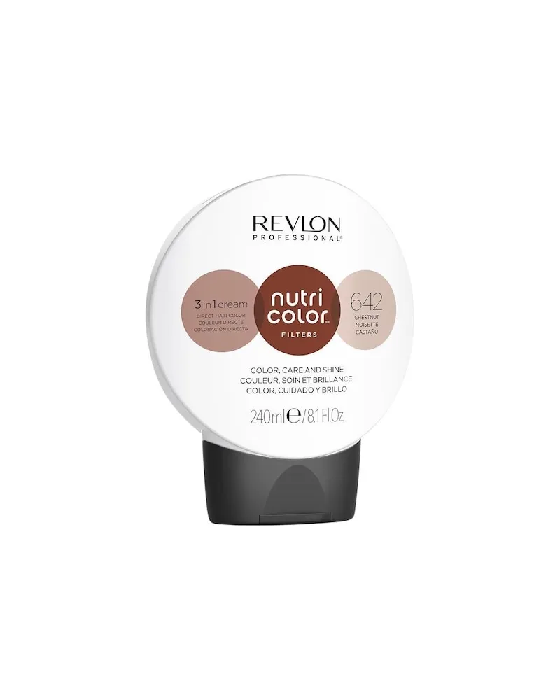 Revlon Revlon-Professional Haarfarbe-Haartoenung Nutri-Color-Filters642 Chestnut 73,04 € / 1 l 
