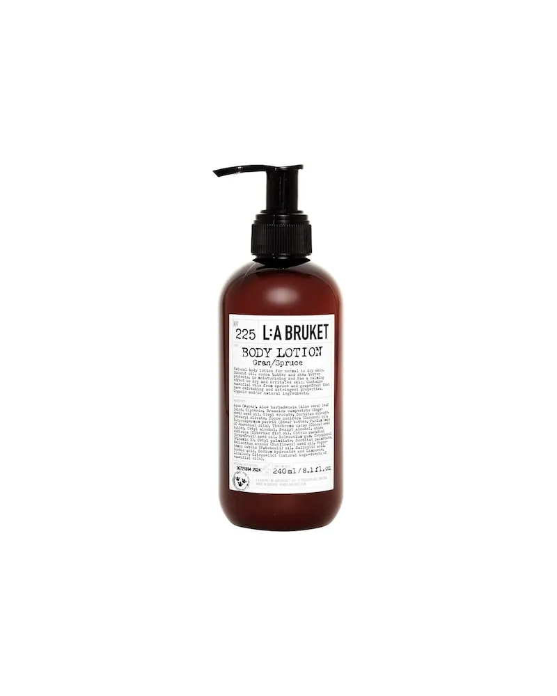 L:A Bruket LA-BRUKET Koerperpflege Koerperlotionen-und-Koerperbutter225 Body Lotion Spruce 158,33 € / 1 l 