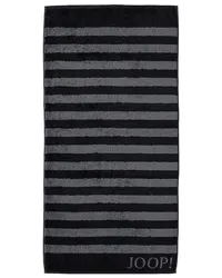 JOOP! Handtücher Classic Stripes Duschtuch Schwarz 80 x 150 cm 