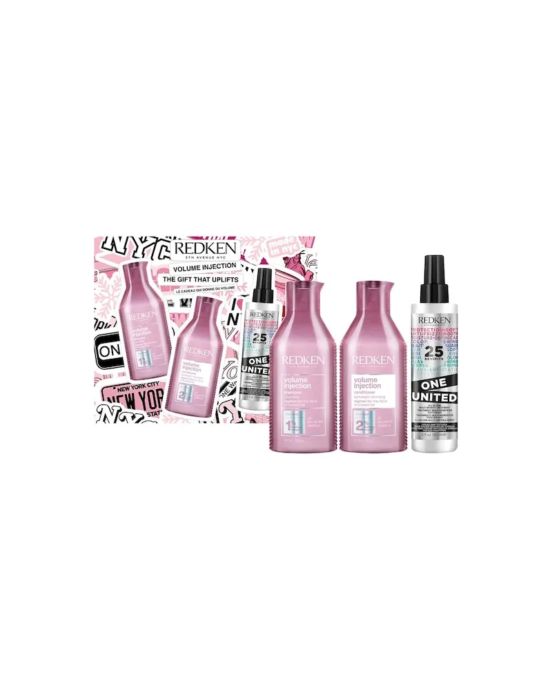 Redken Duennes-Haar Volume-InjectionVolume Injection Weihnachtsset 2025 Volume Injection Shampoo 300 ml + Volume Injection Conditioner 300 ml + One United Multi-Benefit Treatment 150 ml 56,00 