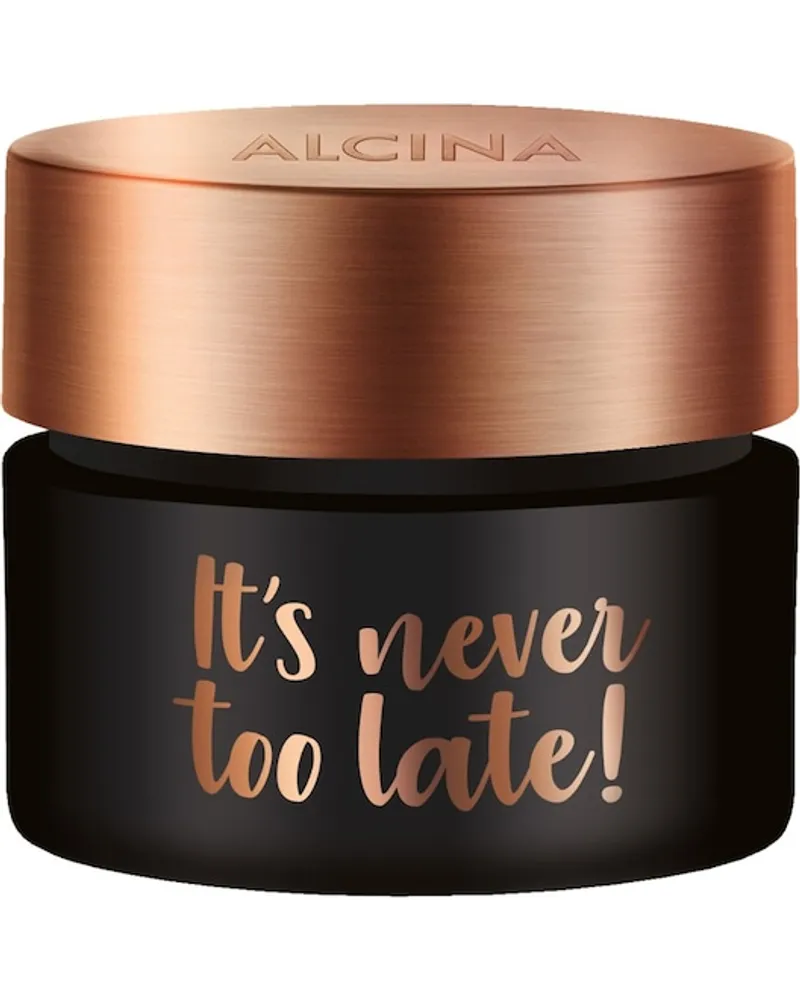 ALCINA Hautpflege It's never too late It's Never Too Late!Anti-Falten-Gesichtscreme 