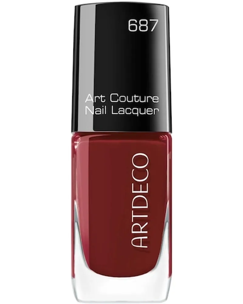 Artdeco Nägel Nagellack Art Couture Nail Lacquer Nr. 665 Brick Red 