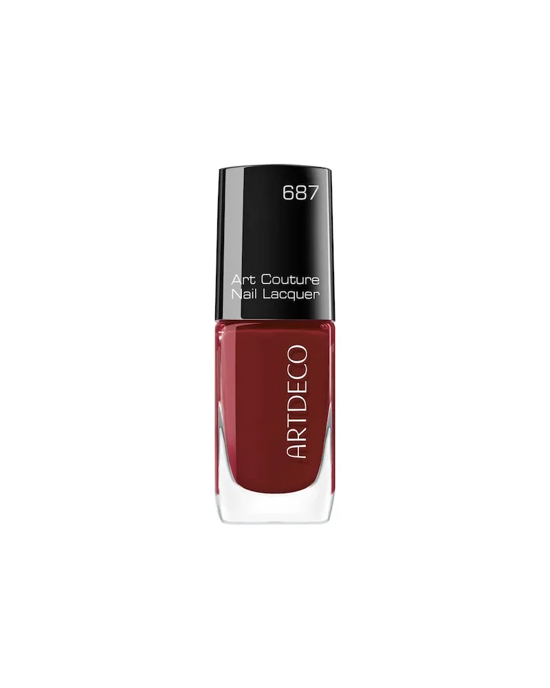 Artdeco Nägel Nagellack Art Couture Nail Lacquer Nr. 665 Brick Red 