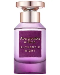 Abercrombie & Fitch Damendüfte Authentic Night Woman Eau de Parfum Spray 