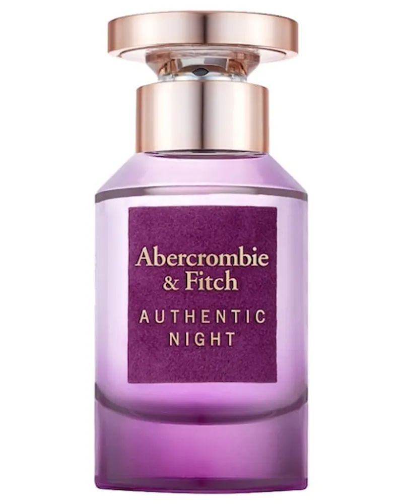 Abercrombie & Fitch Damendüfte Authentic Night Woman Eau de Parfum Spray 