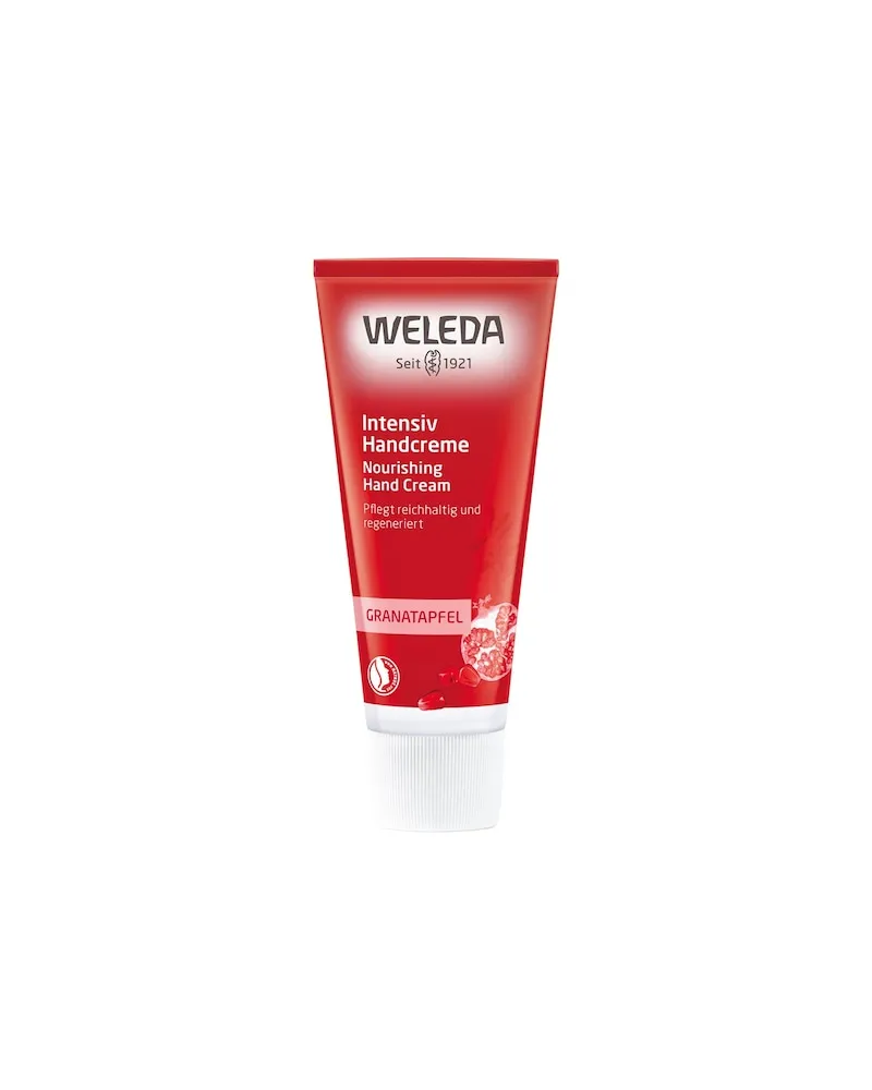 Weleda Koerperpflege Hand-FusspflegeWirkt antioxidativ, beugt Pigmentflecken vorGranatapfel Intensiv Handcreme 125,20 € / 1 l 
