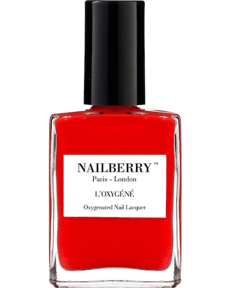 Nailberry Nägel Nagellack L'OxygénéOxygenated Nail Lacquer Strawberry 