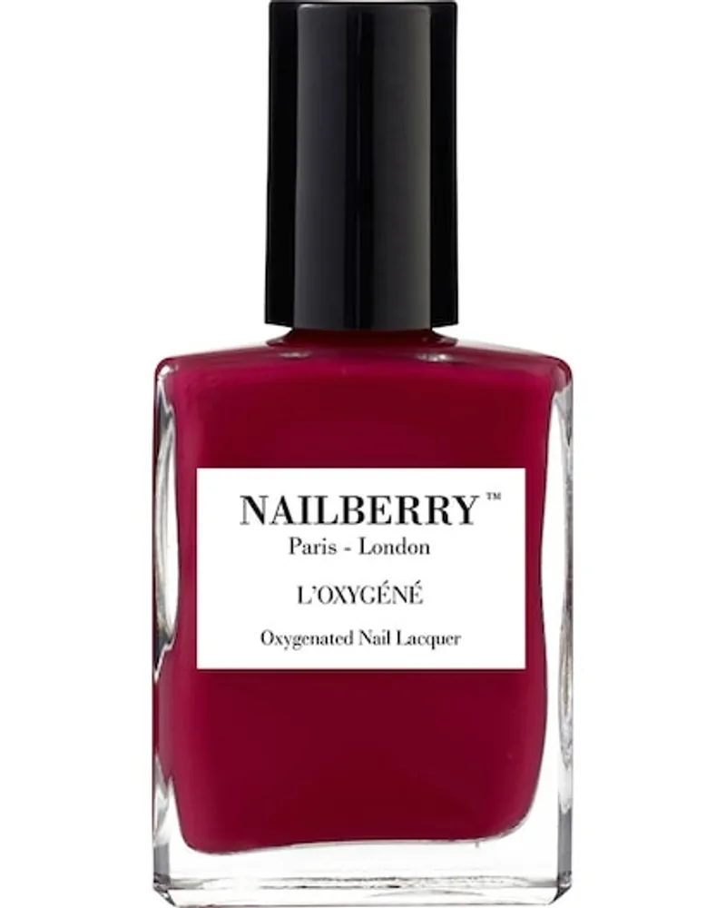 Nailberry Nägel Nagellack L'OxygénéOxygenated Nail Lacquer Strawberry 