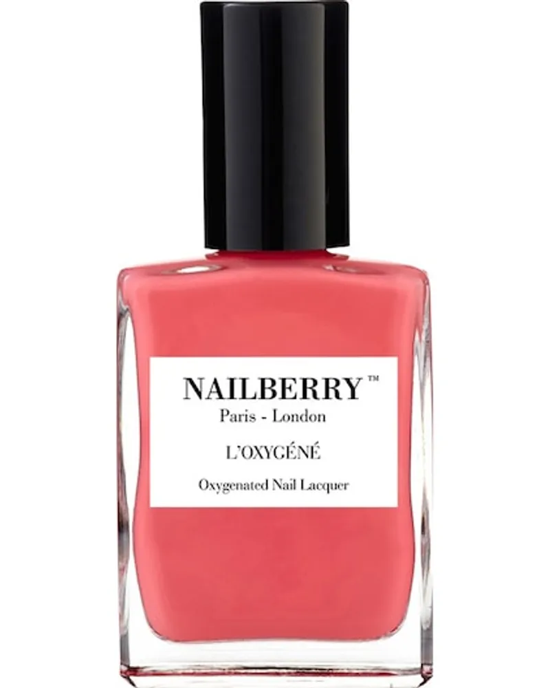 Nailberry Nägel Nagellack L'OxygénéOxygenated Nail Lacquer Strawberry 