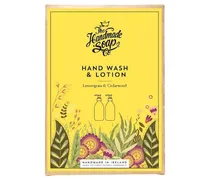 Collections Lemongrass & Cedarwood Handpflege Geschenkset Hand Wash 300 ml + Hand Lotion 300 ml