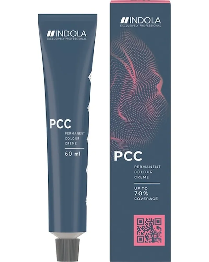 Indola Professionelle Haarfarbe PCC Cool & NeutralPermanente Haarfarbe 8.1 Hellblond Asch 