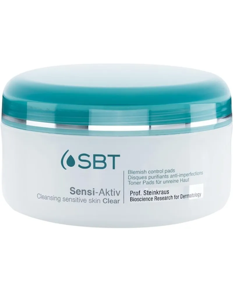 SBT Sensitive Biology Therapy Gesichtspflege Sensi-Aktiv Toner Pads 