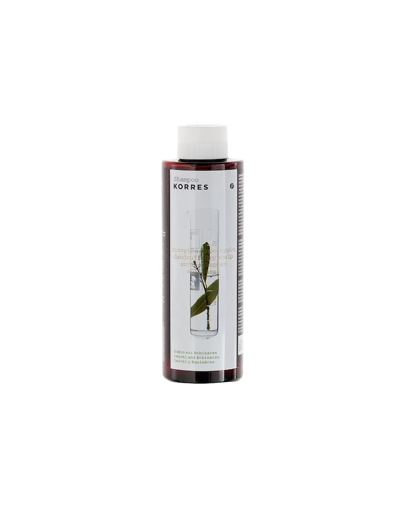 Korres Haarfarbe-und-Haarpflege Spezial-ShampoosLaurel und EchinaceaAnti-Schuppen Shampoo Laurel & Echinacea - Anti-Schuppen 46,00 € / 1 l 