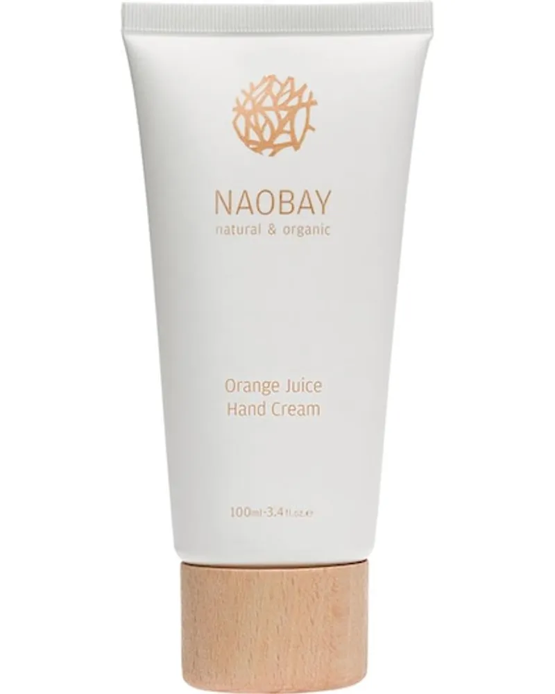 Naobay Pflege Körperpflege Orange Juice Hand Cream 