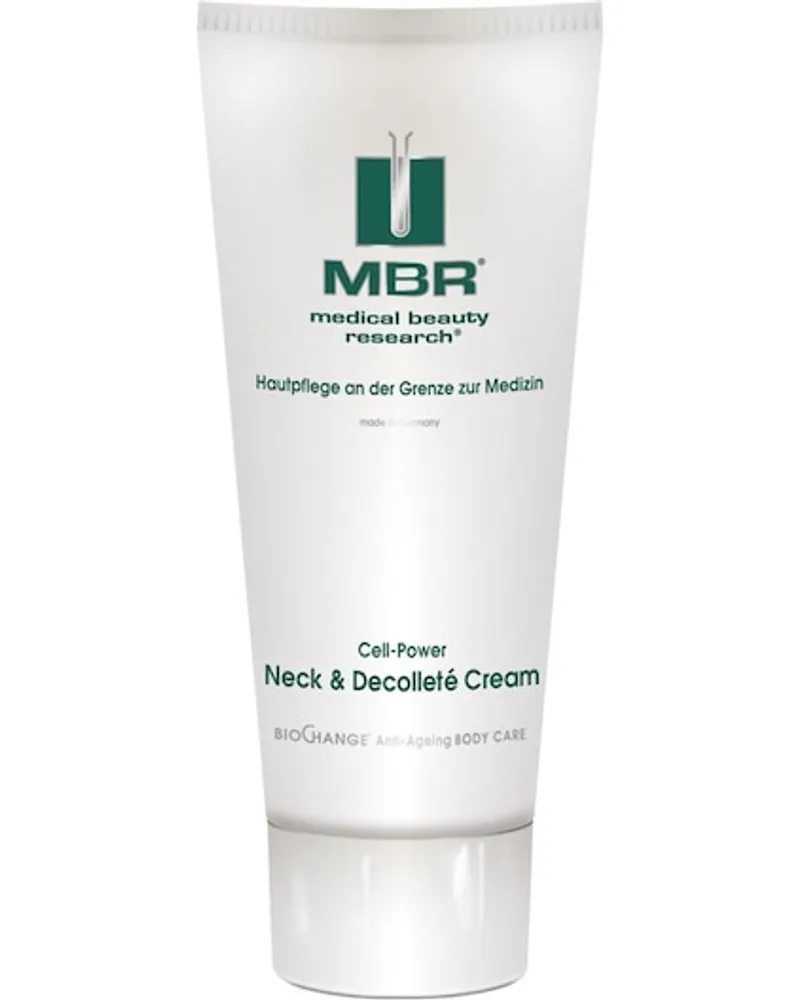 MBR Körperpflege BioChange Anti-Ageing Body Care Cell-Power Neck & Decolleté Cream 