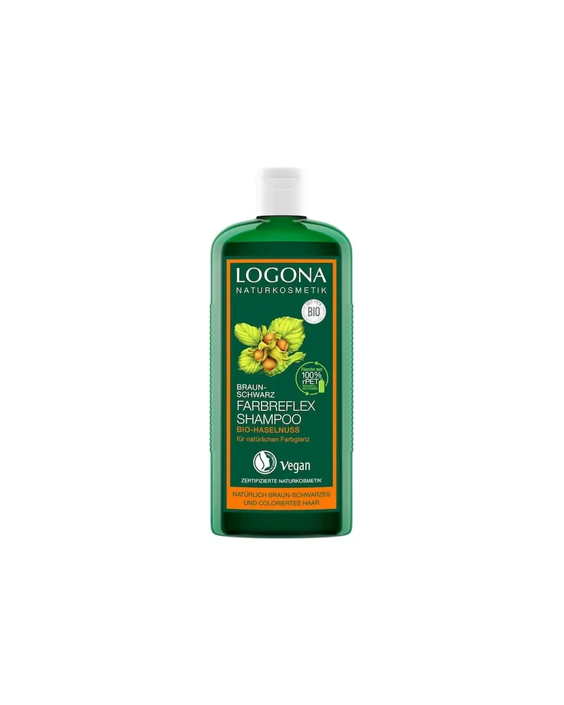 Logona Haarpflege ShampooBio-HaselnussFarbreflex Shampoo Braun-Schwarz 35,04 € / 1 l 