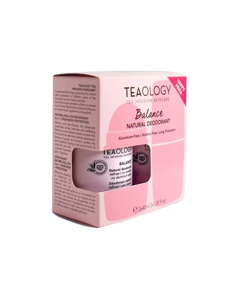 Tea Infusion Skincare Pflege KoerperpflegeYoga CareBalance Natural Deodorant Roll-On Duo Pack 462,50 € / 1 l 