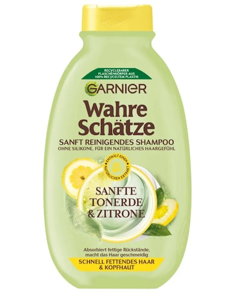 Garnier Wahre Schätze Wahre Schätze Sanfte Tonerde & ZitroneSanft Reinigendes Shampoo 
