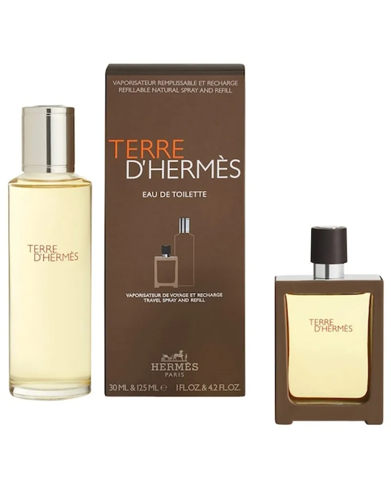 Hermès Herrendüfte Terre d'Hermès Geschenkset Eau de Toilette Spray 30 ml + Eau de Toilette Spray Refill 125 ml 