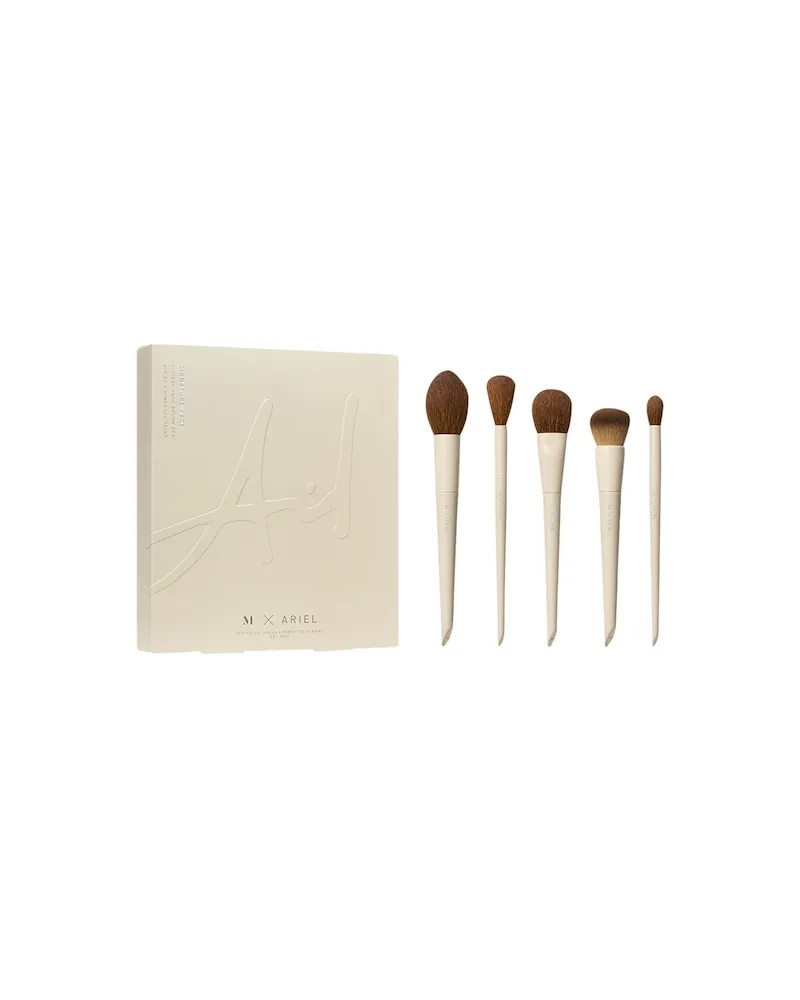MORPHE Pinsel Gesichtspinsel-SetsM X ArielSignature 5-Piece Face Brush Set Setting & Bronzing Brush + Cream Contour Brush + Foundation Brush + Precision Setting Brush + Blush Brush 60,64 
