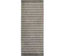 Handtücher Classic Stripes Saunatuch Graphit 80 x 200 cm