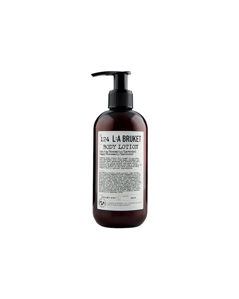 L:A Bruket LA-BRUKET Koerperpflege Koerperlotionen-und-Koerperbutter124 Body Lotion Sage/Rosemary/Lavender 158,33 € / 1 l 