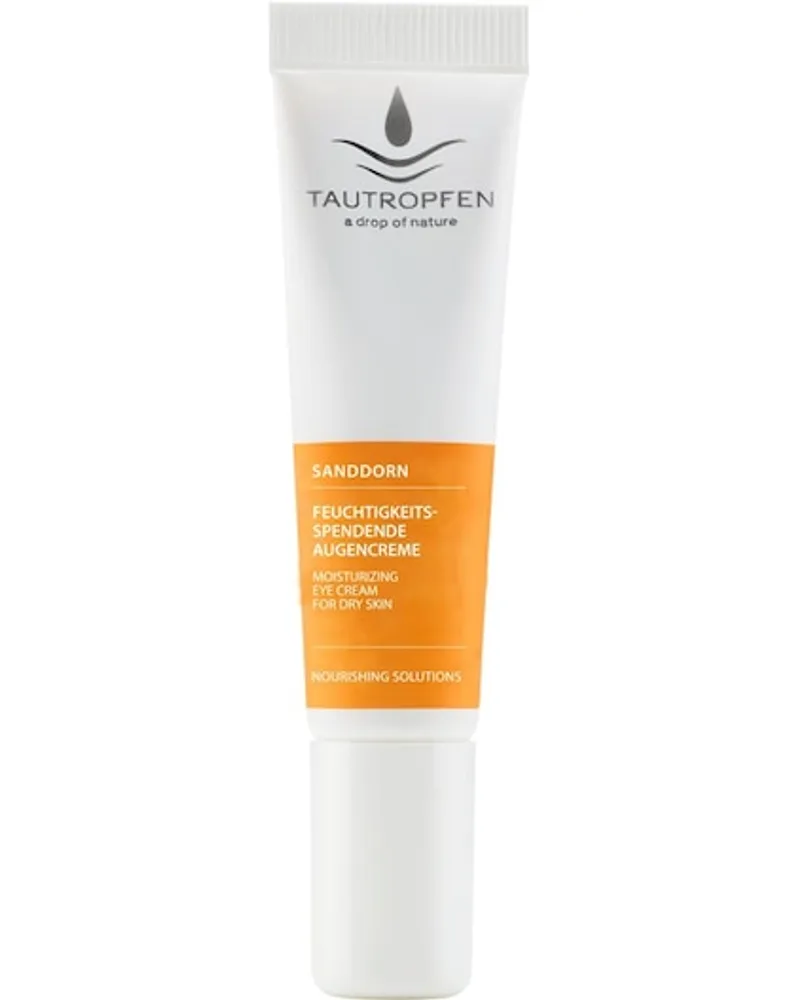 Tautropfen Pflege Sanddorn Nourishing Solutions Feuchtigkeitsspendende Augencreme 