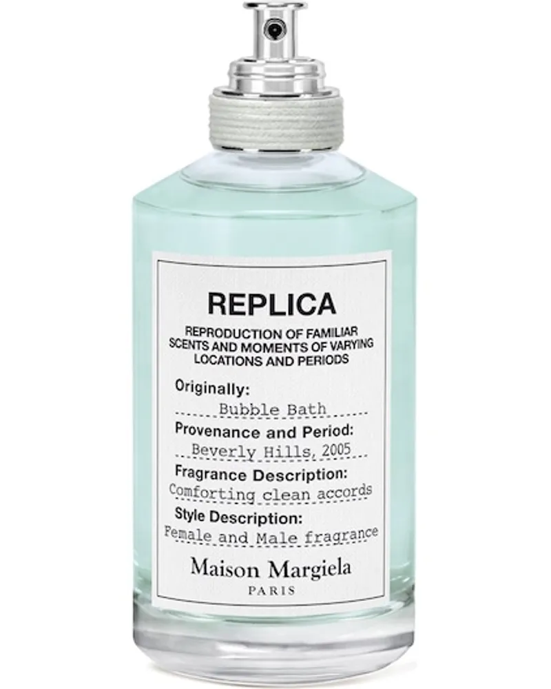 Maison Margiela Unisexdüfte Replica Bubble BathEau de Toilette Spray 