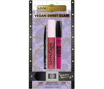 Augen Make-up Mascara X-mas Vegan Sweet Glam Epic Ink Liner 1 ml + Lingerie XXL Liquid Matte Lipstick 4 ml + On The Rise Volume Mascara 10 ml