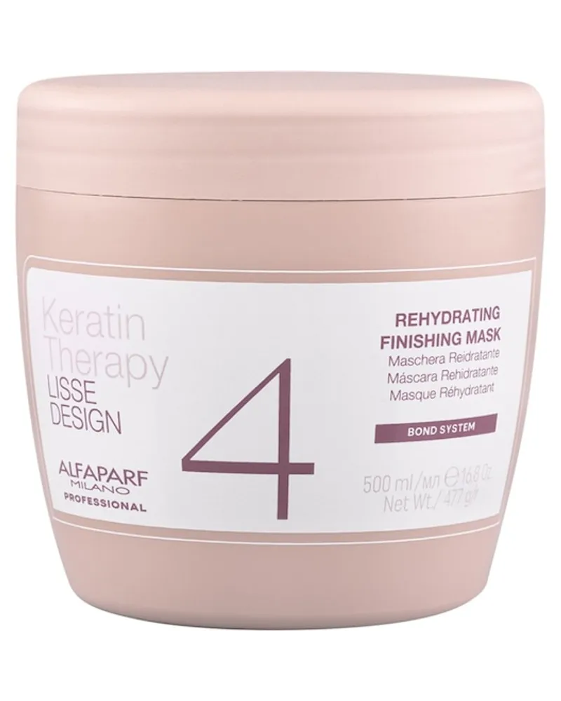 Alfaparf Milano Haarpflege Keratin Therapy Lisse Design Rehydrating Mask 