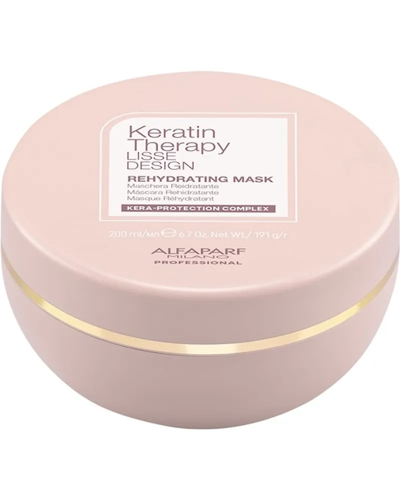 Alfaparf Milano Haarpflege Keratin Therapy Lisse Design Rehydrating Mask 