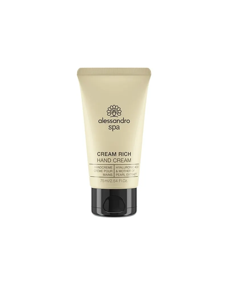 alessandro Pflege HandpflegeSpa Cream Rich Hand Cream 170,13 € / 1 l 