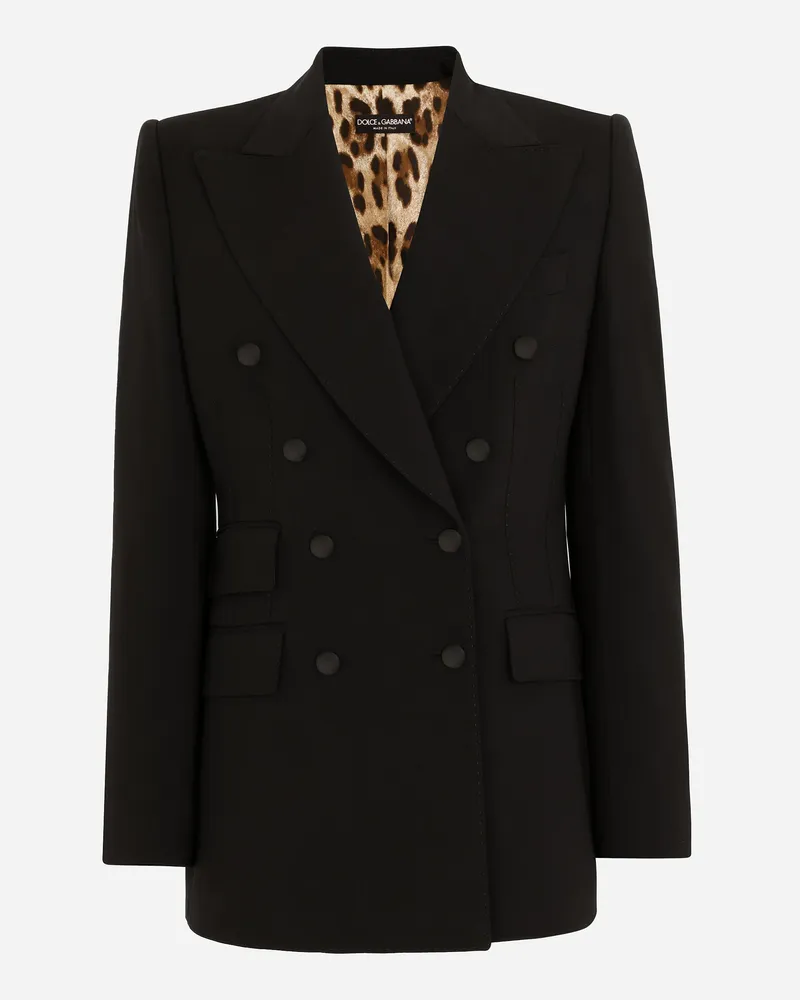 Dolce & Gabbana Giacca - Frau Blazer Schwarz Schwarz