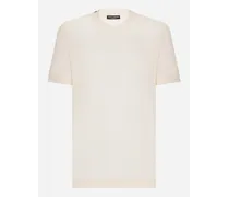 Kurzarm-T-Shirt aus Seide