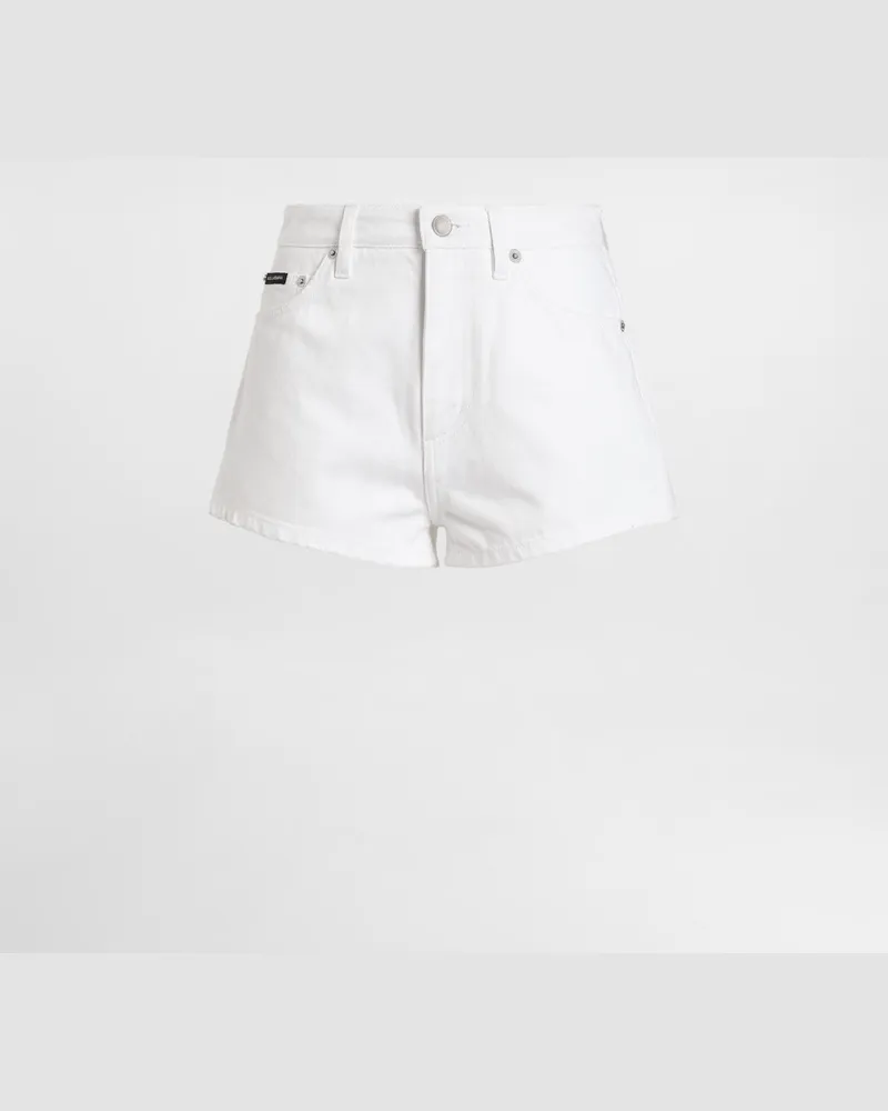 Dolce & Gabbana Shorts Aus Denim - Frau Denim Mehrfarbig Mehrfarbig