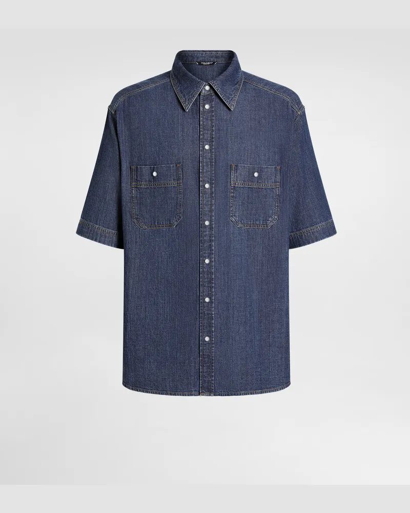 Dolce & Gabbana Denim Shirt - Mann Jeans Mehrfarbig Multicolor