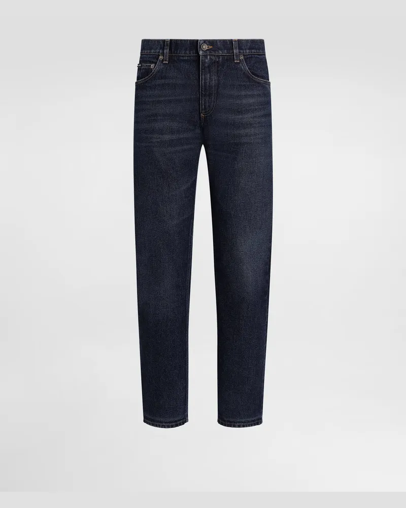 Dolce & Gabbana Klassische Jeans Aus Denim - Mann Jeans Mehrfarbig Mehrfarbig
