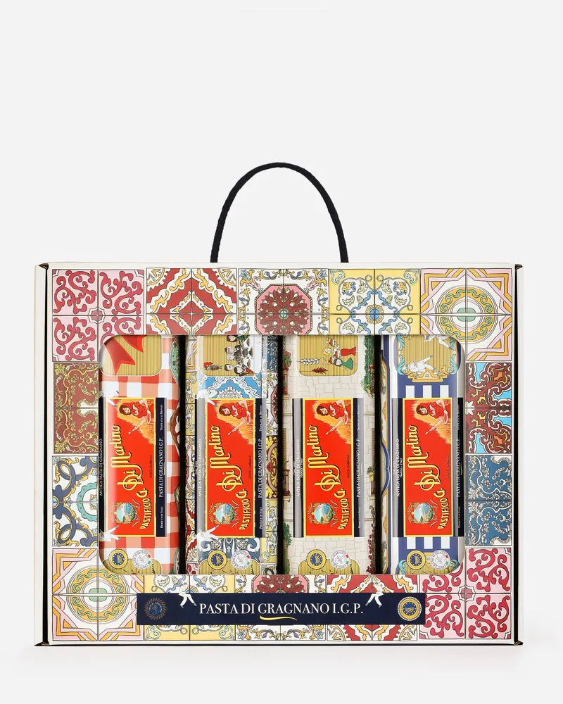 Dolce & Gabbana Midnight Pasta-koffer X Pasta Di Martino - Pasta Mehrfarbig Mehrfarbig
