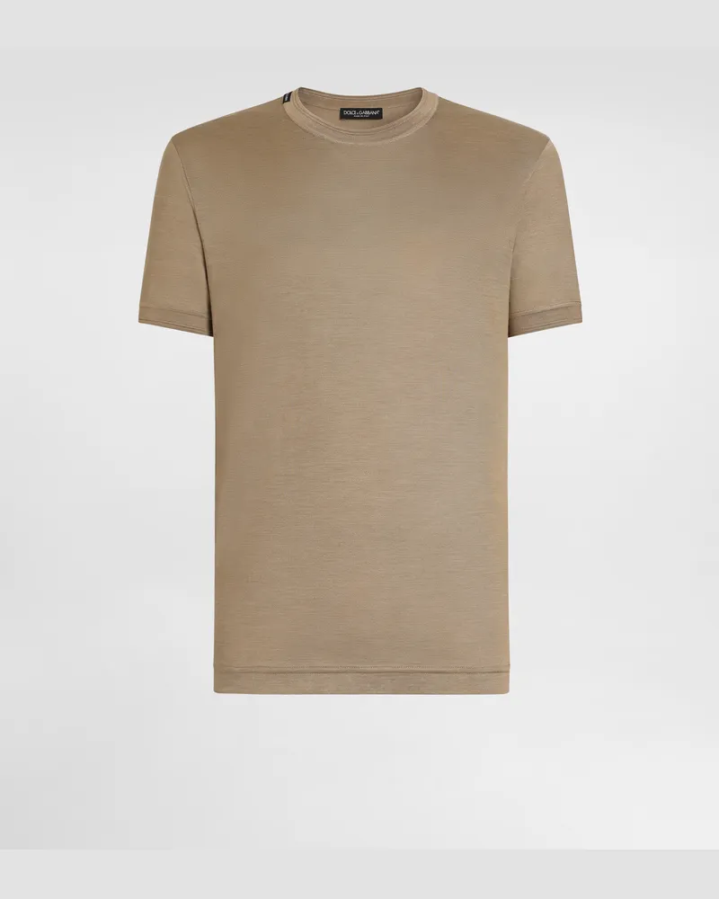 Dolce & Gabbana T-shirt M/corta Giro - Mann T-shirts Und Polos Multicolor Multicolor